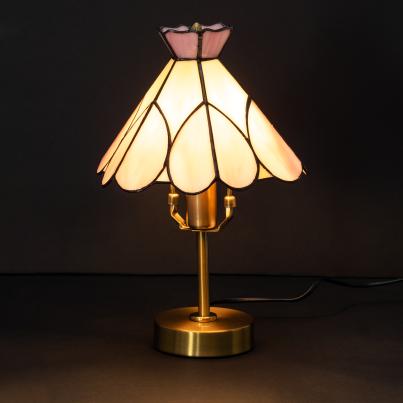 Tiffanystillampe rosa