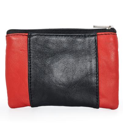 Schlüsselbeutel schwarz/rot