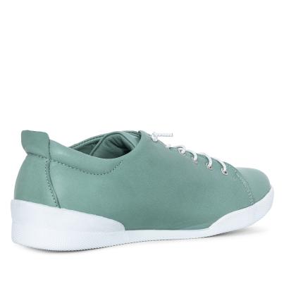 Andrea Conti Damen Lederslipper peppermint