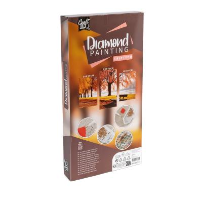 Diamond Painting Allee 3tlg.