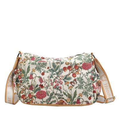 Henney Bear Umhängetasche beige/gemustert