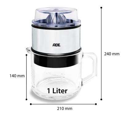 ADE Zitruspresse Edelstahl