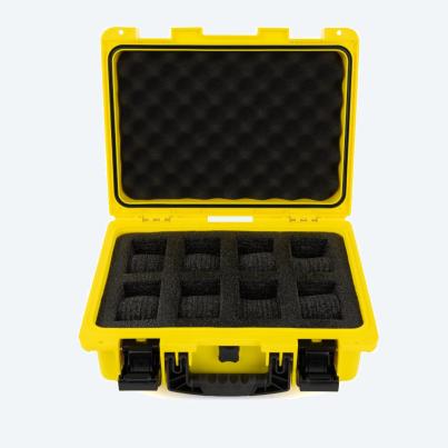 INVICTA Aufbewahrungsbox für 8 Uhren, gelb