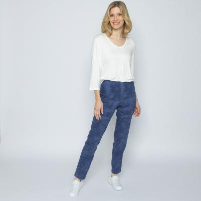 Perfectly JU Hose 'Mara' Slim jeansblau