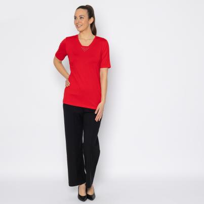 RÖSSLER SELECTION Damen-Shirt rot