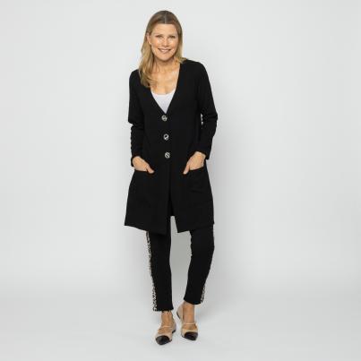 VANESSA STYLE Damen-Cardigan schwarz