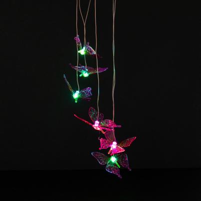 Solar-Windspiel Schmetterling