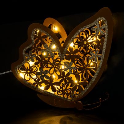 Gartenleuchte Schmetterling