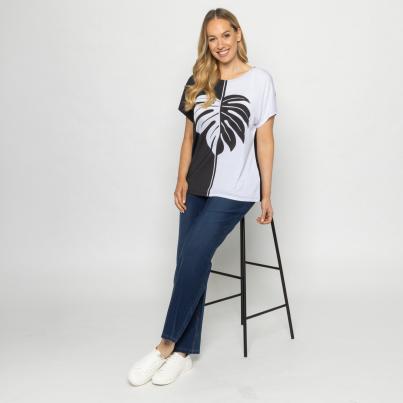 sophistical Women Shirt schwarz/weiß