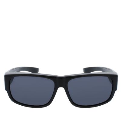 Sonnenüberbrille schwarz