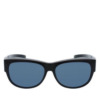 Sonnenüberbrille schwarz