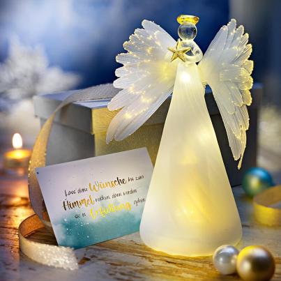 Geschenkset LED-Engel