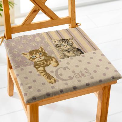 Sitzkissen Cats 2er Set