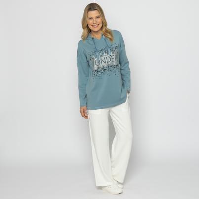 Lounge Collection by H. S. Sweatshirt taubenblau