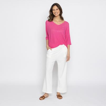 Signature Collection by Heike S. Pullover pink