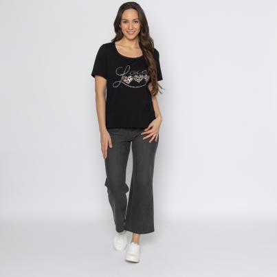 Signature Collection by Heike S. Shirt schwarz