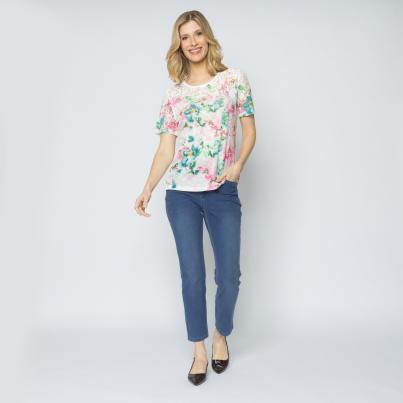 Zauberhose 'Miracle Shape' Slim 7/8 hellblau