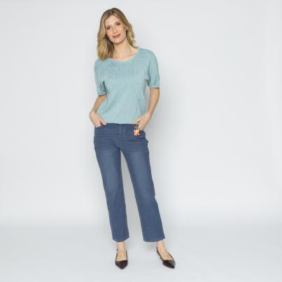 Zauberhose 'Miracle Shape' Regular 7/8 mittelblau