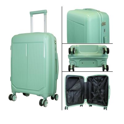 3-teiliges Polypropylen-Kofferset 'Antigua' grün