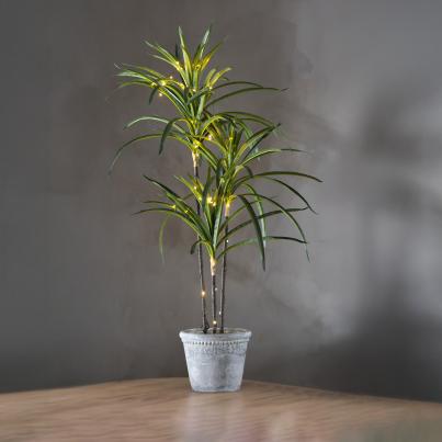 Palme mit LED-Beleuchtung