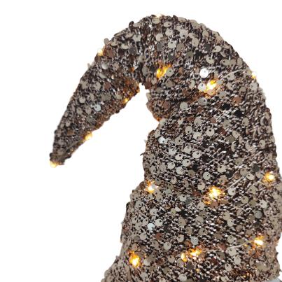 2 LED-Glitzerwichtel 48cm