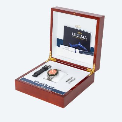 DELMA Herrenuhr "Blue Shark III" Automatik