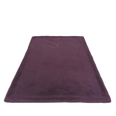 Felldecke aubergine 150x200cm