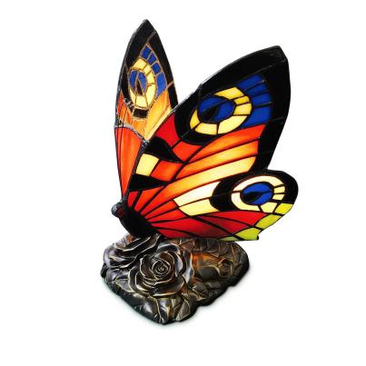 Tiffanystillampe Schmetterling