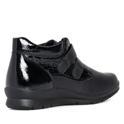 TOPWAY COMFORT Damenstiefelette schwarz
