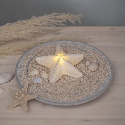 LED-Dekoration Seesterne