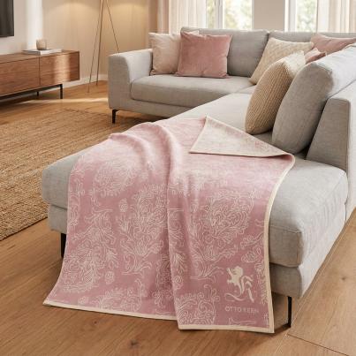 OTTO KERN Design-Wohndecke rosa