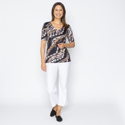 BRILLIANTSHIRTS Damen-Shirt Ketten