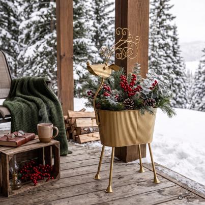 Outdoor-Pflanztopf Hirsch