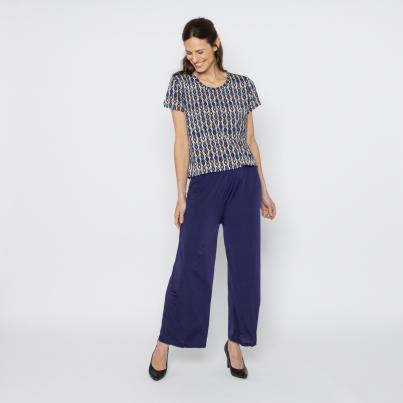 FASHION NEWS Damen-Hose uni navy