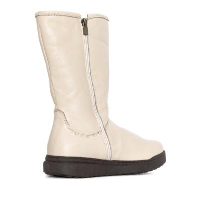 Andrea Conti Damen Lederstiefel creme