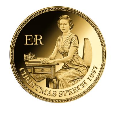 10er Set Goldmünzen "Queen Elizabeth II"