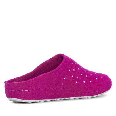 mediform Damenhausschuh pink Glitzer