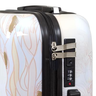 3-tlg. Hartschalenkofferset 'Schmetterling'