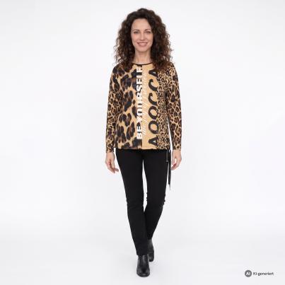 mocca by J. Leibfried Shirt Leo multicolor