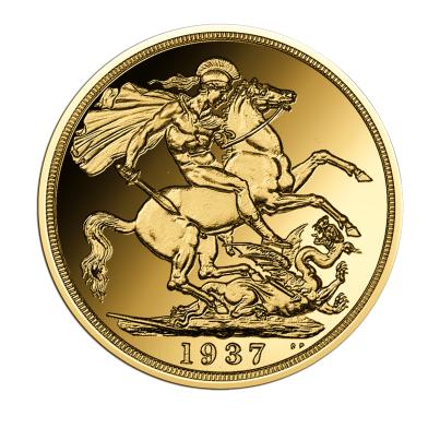 Goldmünze "King Edward VIII 1937" 1/200 oz.