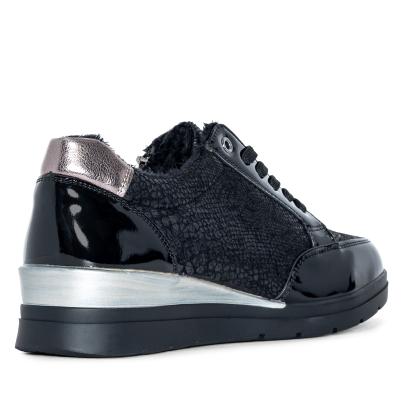 TOPWAY COMFORT Damensneaker schwarz