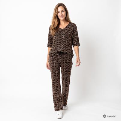 Kernig by Sarah Kern Hose metallic