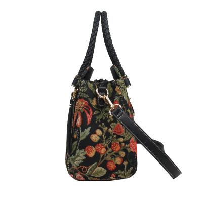 Henney Bear Henkeltasche schwarz/multicolor