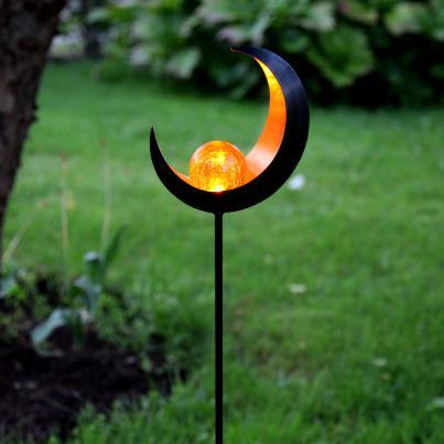 LED-Solarstab Mondform