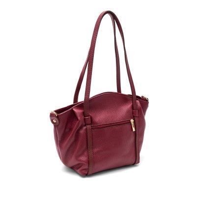 Luca Lorenzo Schultertasche bordeaux