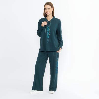 Lounge Collection by H. S. Sweatshirt petrol