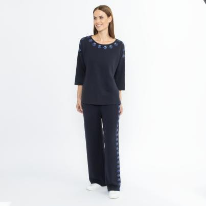Lounge Collection by H. S. Sweatshirt marine