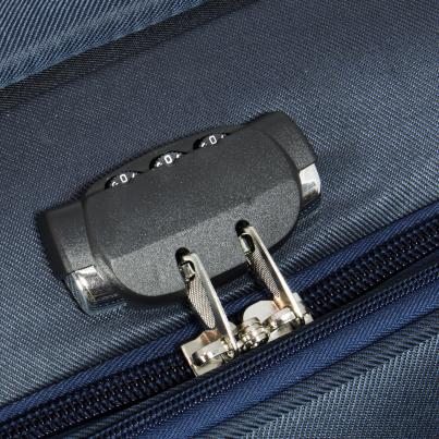3-teiliges Nylon-Kofferset 'Maribor' blau