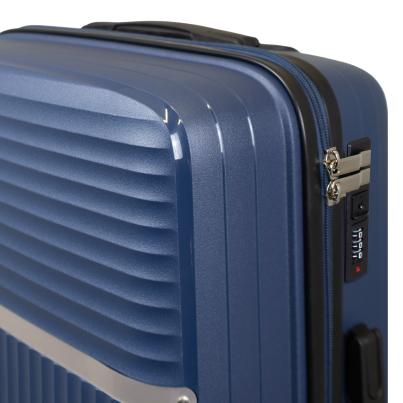 3-teiliges PP-Hartschalenkofferset 'Trento' blau