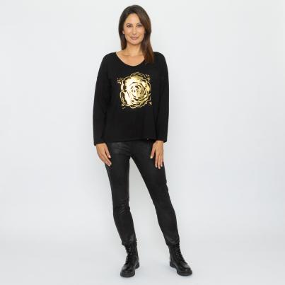 Signature Collection by Heike S. Pullover schwarz